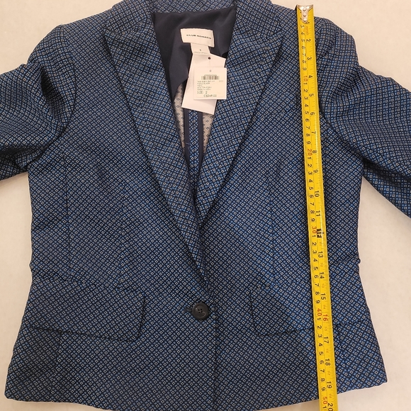 NWT Club Monaco Blazer, Blue, Size 2 - Picture 7 of 8